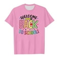thumbnail image 3 of Girls Size 16 18 Clothes Space T Shirt Girls T Shirt Size 14 Clothes Girl Tops Fashion 2017 Girl T Children Back To School Season Cute Graphic Print Round Neck Short Sleeve Tee Summer Casual T Shirt, 3 of 4