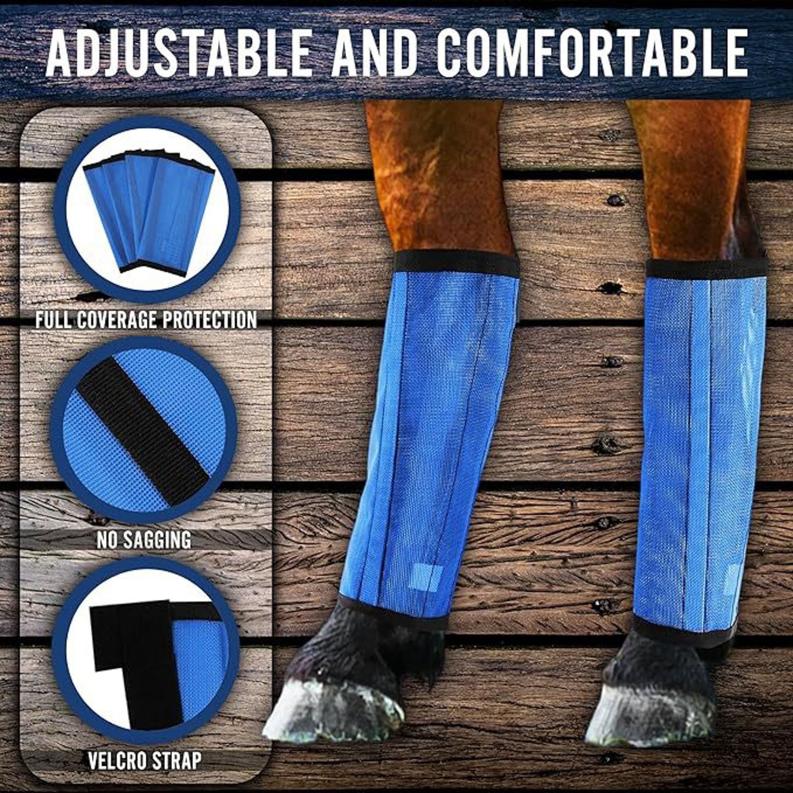 Guêtres Pour Cheval 16 Pouces - Enveloppements De Jambes Horseware
