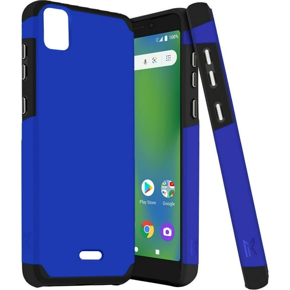 For Cricket Vision Plus 2022 SL100EA Shockproof Cover Phone Case - mk Blue