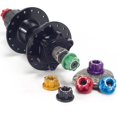 thumbnail image 2 of M9 Bike Bicycles Track Wheel Nuts Wheels Hub Axle Integrated Washer Red, 2 of 7