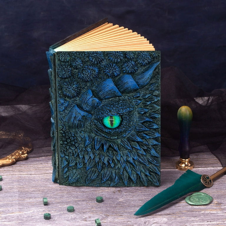 Wovilon School Supplies 3D Journal Writing Notebook, Fantasy D&D