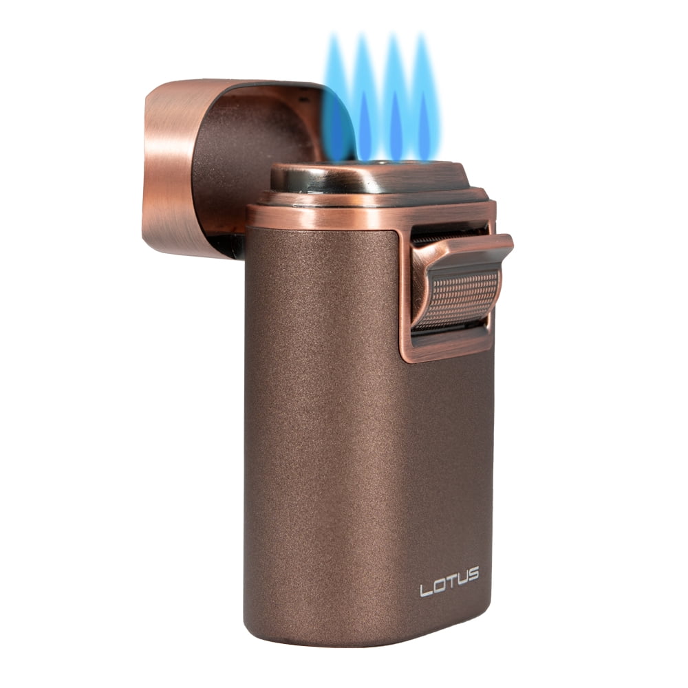 Lotus Brawn T7 Quad Torch Lighter-Copper