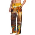 thumbnail image 6 of Honiee Hawaiian Style Guinea Pig for men - a sleek fusion of Straight Pajama Pants, versatile Lounge Pants, and cozy Sleepwear, all rolled into one-Medium, 6 of 6