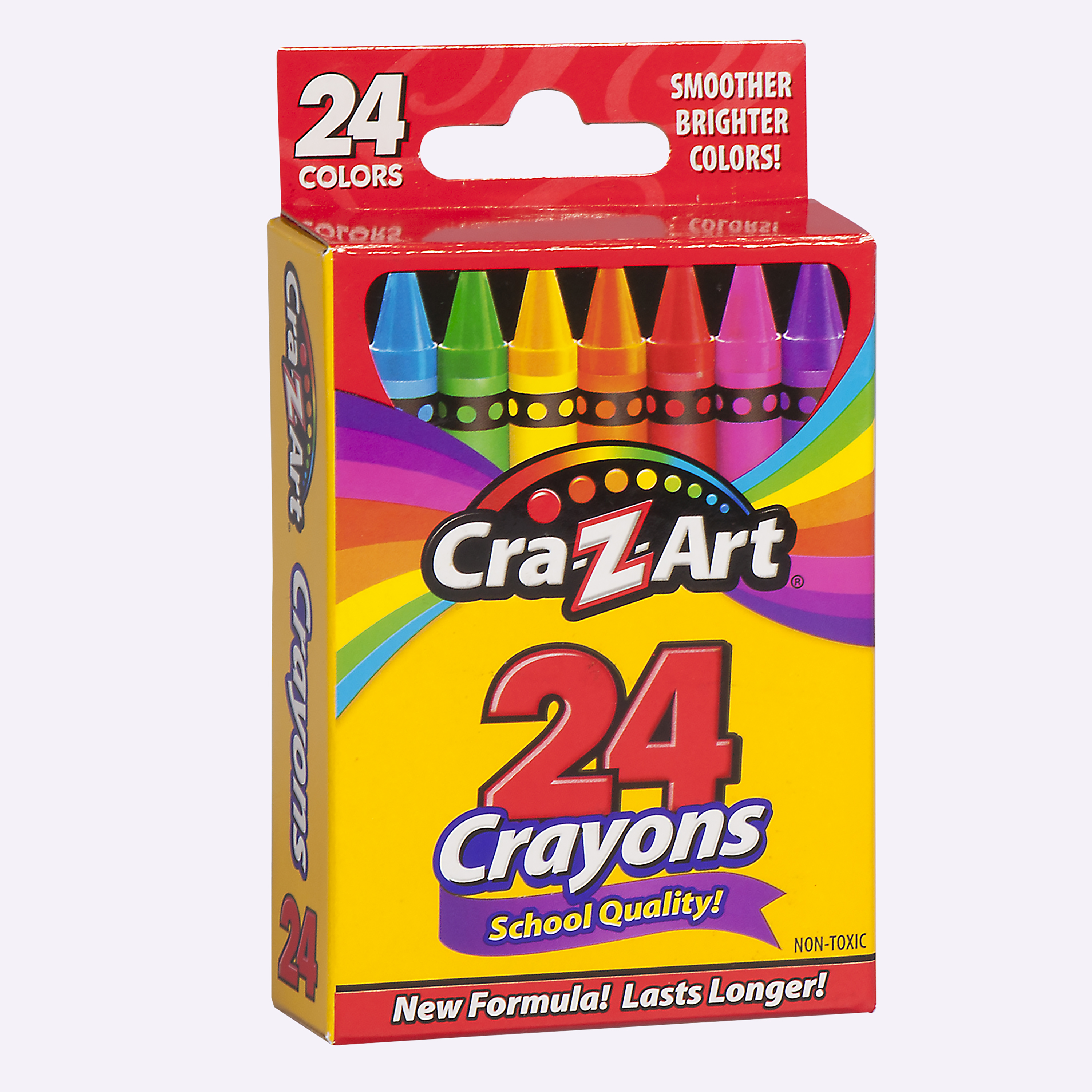Cra-Z-Art School Quality Multicolor Crayons, 24 Count, Back to School Supplies - image 5 of 11