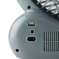 thumbnail image 2 of Ludger Power & Light EL-8210F Portable 10 Inch Rechargeable Fan with LED Lights, 2 of 5