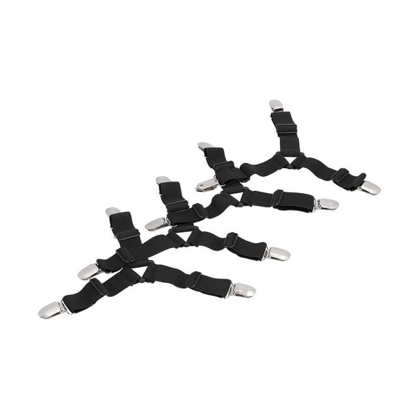 Chapa, Correa de Sábana Compacta Compacta Duradera Con Altura de Sábana Elástica Para Almohadillas de Colchón para Cojines de Sofá Para Mantas