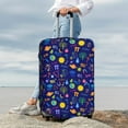 thumbnail image 5 of Salouo Mathematics And Chemistry Pattern Travel Dust-proof Suitcase Cover, Softside Suitcase Protector Luggage Cover Protector for 18-32inch ,Not Included Suitcase, 5 of 8