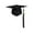 Black, variant on Fgnfyis Winter Hats for Women Graduation Hat School Unisex Student Graduation Cap for Adult Sky Blue