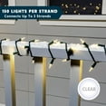 thumbnail image 3 of Luces navideñas Joiedomi Clear Outdoor 450 (3x150) 11,8 m, 3 of 7