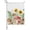 Red, variant on Country Mushroom Garden Flags For Outdoor, Sunflower Fern Leaf Butterfly Ladybug Botanical Small Double Side Yard Flags Weather Proof Garden Decor for Lawn Outside Holiday 12 x 18 Inches