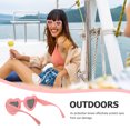 thumbnail image 3 of GOOHOCHY Gafas de sol con forma de corazón, gafas de fiesta, gafas de sol divertidas, gafas para fiesta en la playa, recuerdo de fiesta, 3 of 8