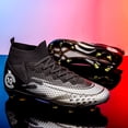 thumbnail image 2 of Zapatos de fútbol al aire libre para hombre, botas de fútbol profesionales, zapatillas deportivas para partidos, calzado deportivo Unisex, cómodo y antideslizante, 2 of 5