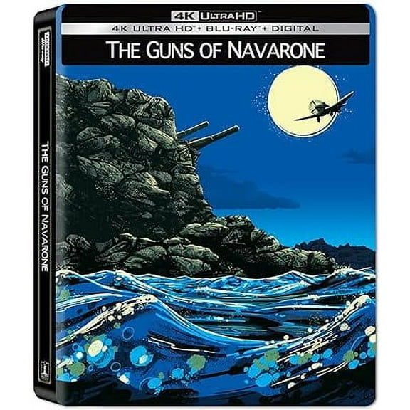 New Steelbook The Guns Of Navarone - Limited Edition (UHD   Blu-ray   Digital)