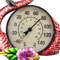 thumbnail image 5 of Outdoor Thermometer - 39 Inch Metal Flamingo Garden Stake Outside Thermometer for Patio, Yard and Garden, 5 of 6
