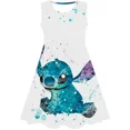 thumbnail image 1 of MINISO Robe Princesse Disney Stitch Robe d'Anniversaire pour Enfants Robe de Princesse pour Filles Tenue de Fête d'Anniversaire Tendance, 1 of 6