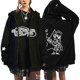 thumbnail image 3 of Sudaderas de chica oscura europea y americana para hombres y mujeres, sudaderas con capucha góticas para parejas, sudadera de Cremallera larga de talla grande Harajuku 2023, 3 of 4