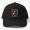Black, variant on Vase of Flowers Van Huysum 1722 Baseball Cap, Classical Floral Art Hat Style