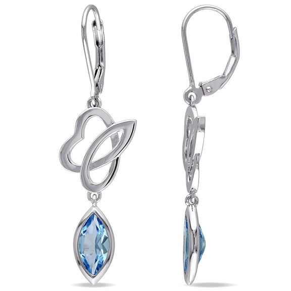 Everly Women's Topaz Sterling Silver Earrings