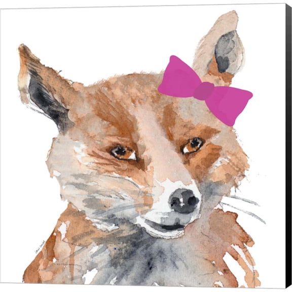 Great Art Now Foxy Lady Square by Lanie Loreth, Canvas Wall Art, 12W x 12H