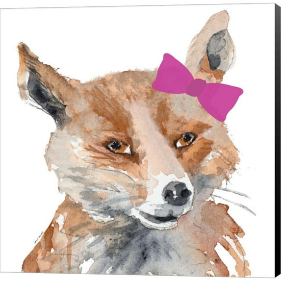 Great Art Now Foxy Lady Square by Lanie Loreth, Canvas Wall Art, 12W x 12H