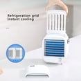 thumbnail image 4 of Mini refrigerador pequeño ventilador sin hojas de plástico para el hogar, 4 of 5