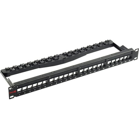 Simply45 S45-2024U Unloaded 24-Port Unshielded Keystone Patch Panel