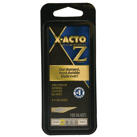 UPC: 0079946006117 | X-ACTO Z Series Replacement Blade No. 11 Stainless Steel Pack of 100