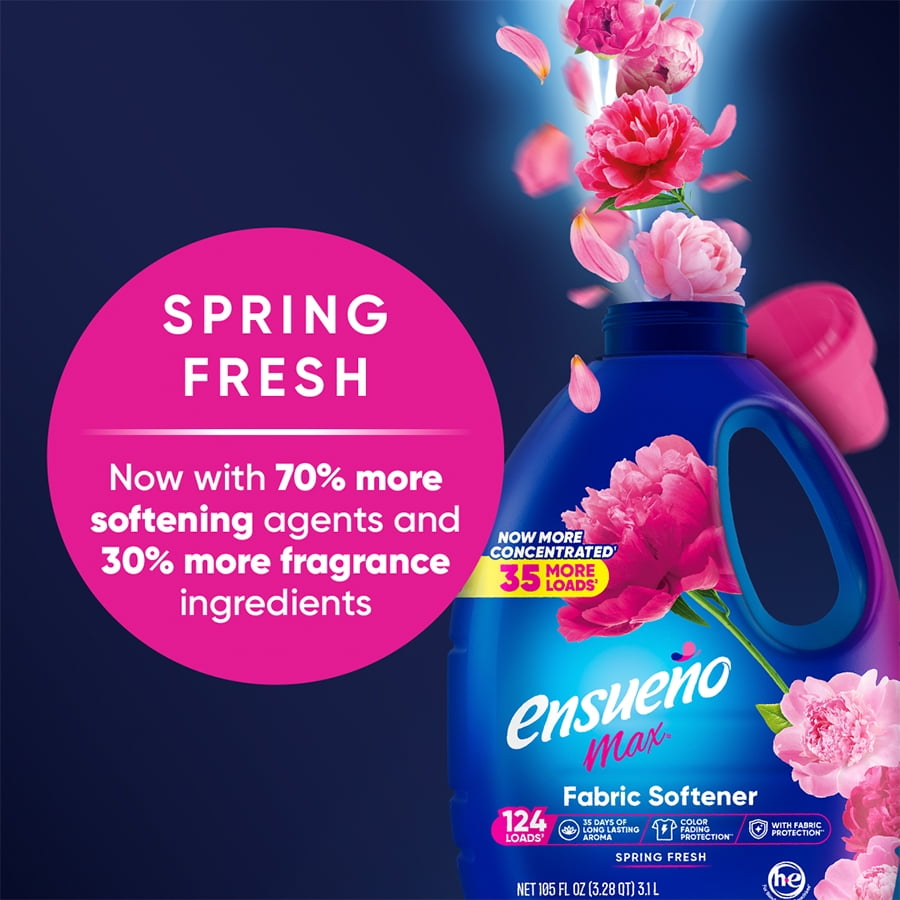 (4 pack) Ensueno Spring Fresh Softner 105oz