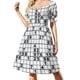 thumbnail image 1 of Sudoku vestido de manga corta ropa de mujer 2025 recién llegados vestidos de baile vestidos de novia para fiestas, 1 of 6