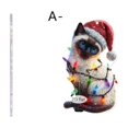 thumbnail image 2 of 2 Llaveros de Acrílico 2D para Coche, Regalo de Navidad, Adornos Navideños, 2 of 7