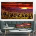 thumbnail image 1 of Colorful Sunrise Over Mountains - Landscape Photography Canvas Print, 1 of 3