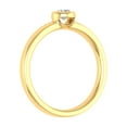 thumbnail image 2 of 1/4 Carat Bezel Set Diamond Solitaire Engagement Ring Band in 14K Yellow Gold (Ring Size 6.75), 2 of 4