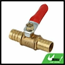 Hose Barb Inline Brass Shut-off Ball Valve Fitting Truck 12mm for Water Pipe