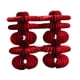 thumbnail image 4 of Bola de panal roja para decoración de bodas, ideal como regalo, personaje decorativo Xi 30 cm x 28 cm x 15 cm, 4 of 9