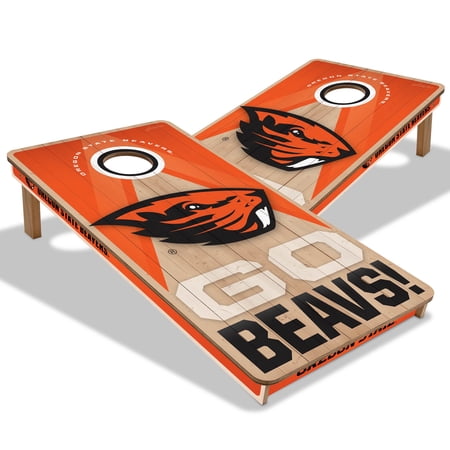 YouTheFan NCAA Oregon St Beavers 2X4 Slogan Series Cornhole NO BAGS