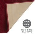 thumbnail image 3 of Mainstays Performance Recycled Polyester Bath Rug, Luscious Merlot Red, 20" x 34", 3 of 11