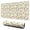 Christmas Light Cartoon, variant on 47.3x23.6 Inch Gaming Mouse Pad, Non-Slip Stitched Rubber Desk Mat for Desktop & Laptop,Christmas Light Ornament White Pattern