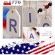 thumbnail image 5 of Independence Day Party Decorations Independence Day Wooden Pearl Pendant DIY Pendant, 5 of 7