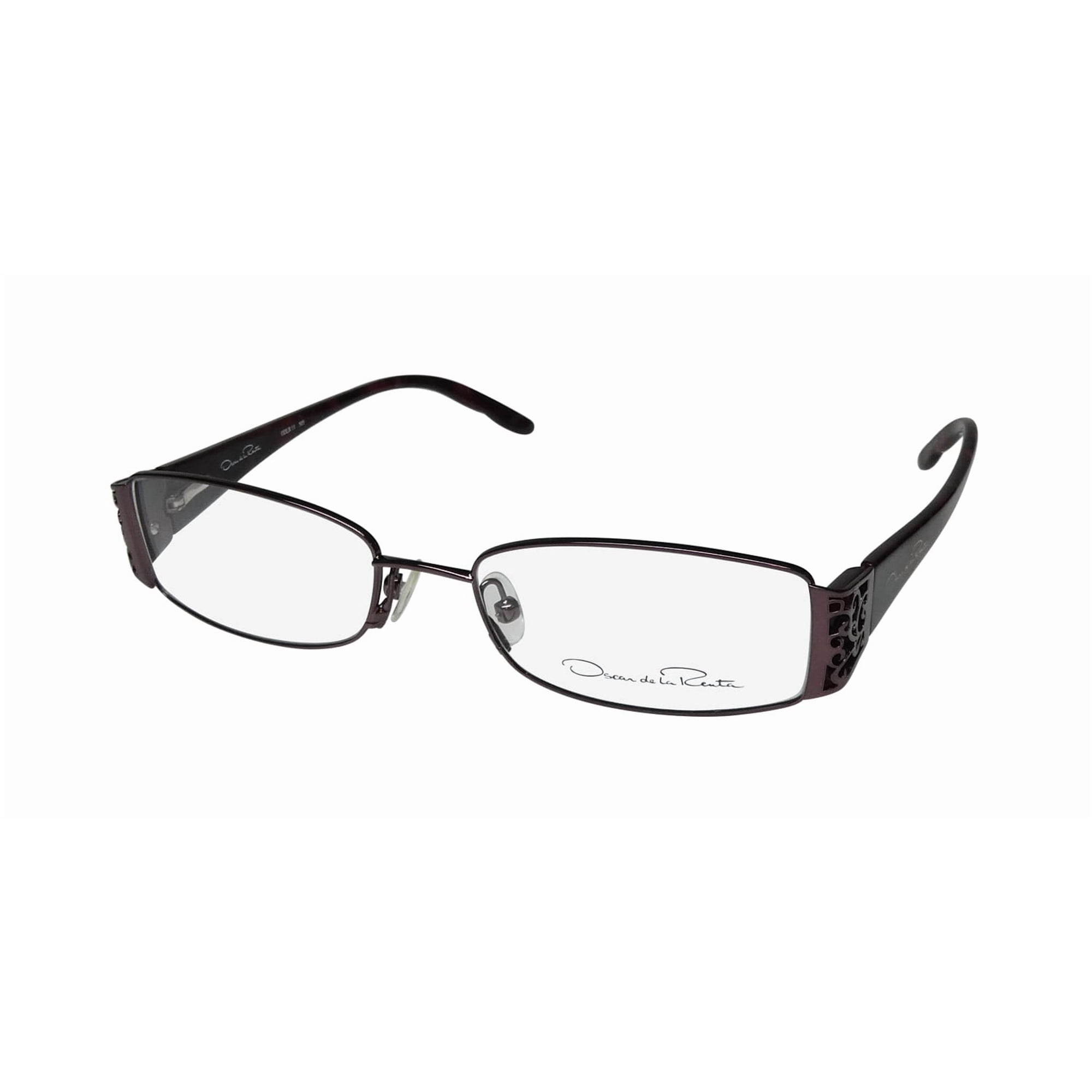 OSCAR DE LA RENTA ODLR11 EYEGLASS FRAME/GLASSES TRENDY NARROW LENSES WOMENS HOT