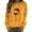 Yellow, variant on Gkeoshab Womens Christmas Sweatshirt Women's Basic Solid Color Crewneck Sweatshirt - Long Sleeve Round Neck Pullover Top for Everyday Casual Comfort and Layering Essentials Black S
