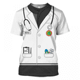 thumbnail image 3 of Camiseta de capitán de la marina para hombre, uniforme de la marina, cosplay, unisex, para fiestas de yates y rock, disfraz de Halloween, carnaval, camisetas con estampado 3D para hombre, 3 of 5