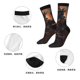 thumbnail image 5 of Balery Steampunk Cowboy Cat Calcetas Largas con Estampado para Hombre y Mujer – Suaves y Transpirables, Talla Única (US 5-11), 5 of 6