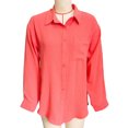 thumbnail image 1 of Camisa de manga larga con botones, camisa de manga larga para mujer Camisa básica con botones para mujer Camisa con botones para mujer La mejor en su clase, 1 of 2