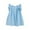 Sky Blue, variant on LLYWEY Girls Tunic Dresses, Toddler Baby Girl Ruffle Sleeveless Summer Dresses, Kids Solid Pleated Round Neck Loose Casual Sundress, , Beige, 5T