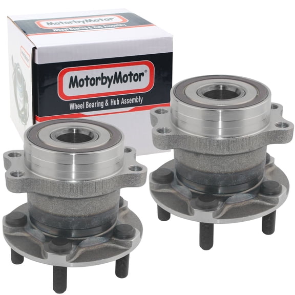 Rear Wheel Bearing & Hub Assembly Fit 2014-2018 Subaru Forester, 2016-2019 Subaru Crosstrek, 2012-2019 Subaru Impreza, 2013-2015 Subaru XV Crosstrek Wheel Bearing Hub 5 Lugs (2 Pack)-512518