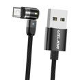 thumbnail image 2 of Cable USB de Carga Magnética con Cabezal de 360 ​​ degree degree para Teléfono Micro 0,5 m Micro USB negro 05 m Micro USB Sunnimix cable de carga del teléfono, 2 of 7