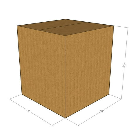 5 Corrugated Boxes 18x18x20 32 ECT - New for Packing or Shipping Needs