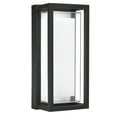 thumbnail image 3 of Maxxima LED Outdoor Wall Light, Black, Modern Porch Light, 1800 Lumens, 5 CCT 2700K-5000K, 3 of 14