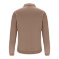 thumbnail image 4 of BiZtdJrK Prime Sales Polos Shirts for Men Long Sleeve Tennis Golf T-Shirts Casual Button V Neck Pullover Blouse Loose Fit Athletic Tops Khaki M, 4 of 7