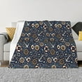 thumbnail image 1 of Fotbe Nautical Manta de Franela con Estampado, Manta Ultrasuave para Cama, Sofá, Auto, Hipoalergénica y Antibolitas-40"x30", 1 of 6
